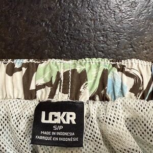 Men's Swim Trunks - Brown and Blue